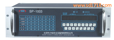 八通道盤裝式氣體檢測報警控制器SP-1003-8